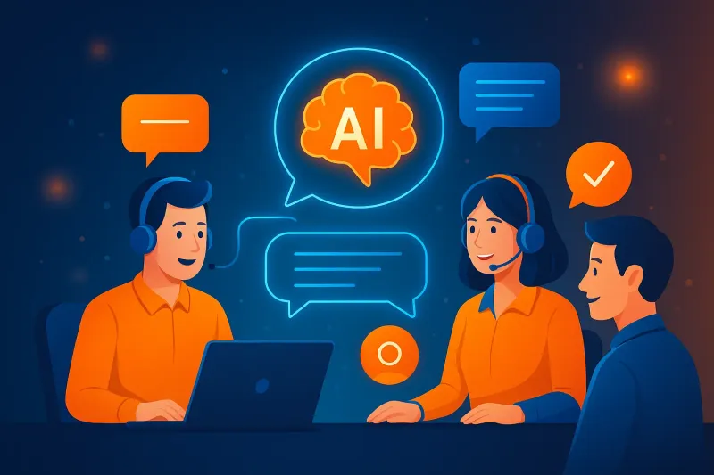 AI agent translating technical findings for clear customer updates