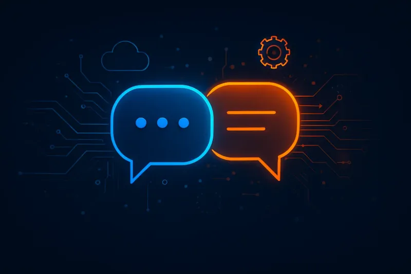 NexAgent handling text and voice customer interactions
